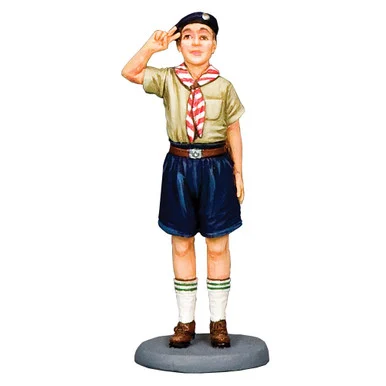 Liberation! A Saluting French Scout 1/30 Figure K&C (DD380) - King and Country