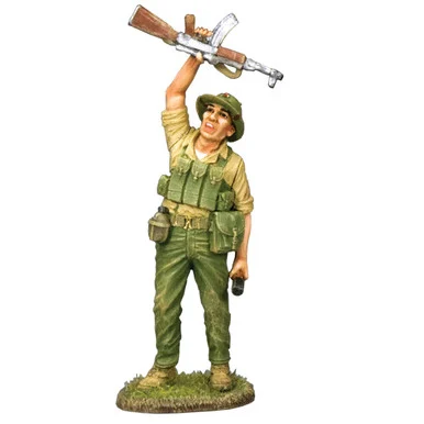 N.V.A. Shouting Squad Leader 1/30 Figure - VN187 K&C (VN187)