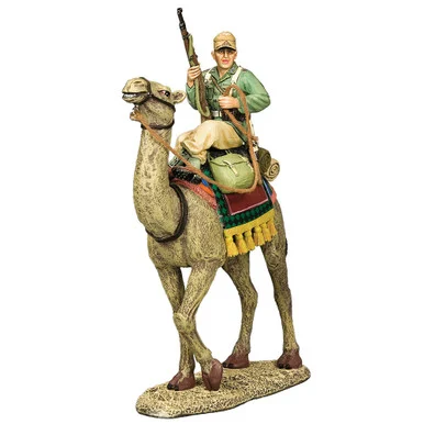 Afrika Korps Camel Patrol Soldaten #3 1/30 Figure K&C (AK146) - King and Country