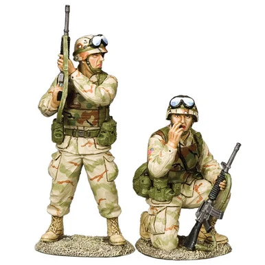 Ranger Radio Team 1/30 Figure Set K&C (BHD001) - King and Country