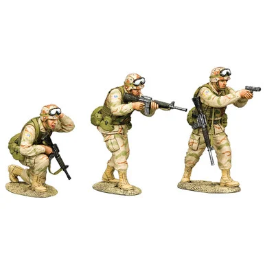 Ranger Fire Team 1/30 Figure Set K&C (BHD017) - King and Country