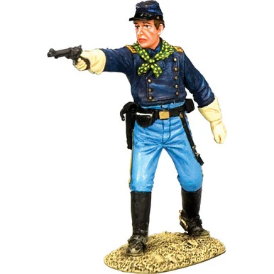 Officer Firing Pistol 1/30 Figure K&C (TRW195) - King and Country