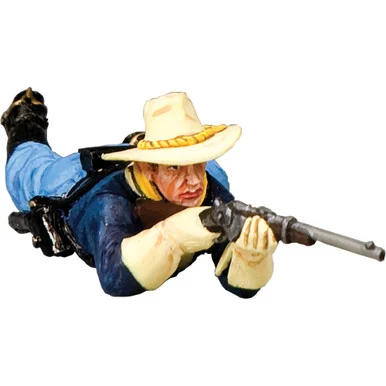 Trooper Lying Prone Firing Carbine 1/30 Figure K&C (TRW204) - King and Country