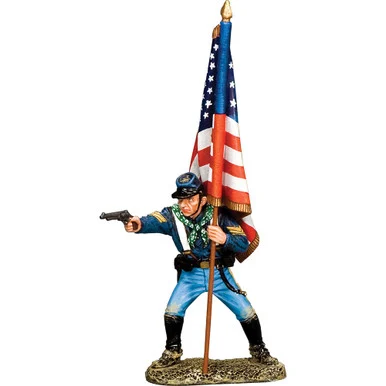 Shooting Flagbearer 1/30 Figure K&C (KX035) - King and Country