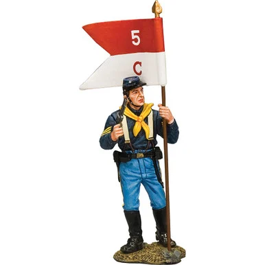 The Guidon Sergeant 1/30 Figure K&C (KX025) - King and Country