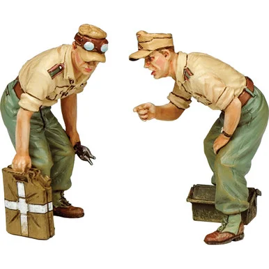 Tank Mechanics 1/30 Figure Set K&C(AK160) - King and Country