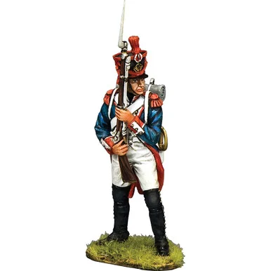 French Infantryman At The Ready 1/30 Figure K&C(NA519) - King and Country