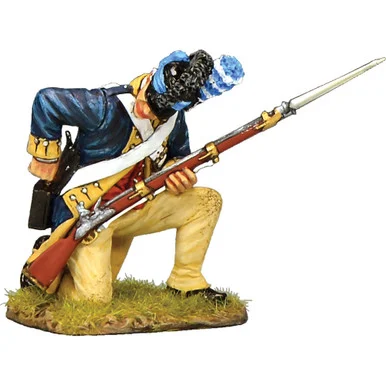 Washington's Guard Co. Kneeling Reach Cartridge 1/30 Figure K&C (AR080) - King and Country