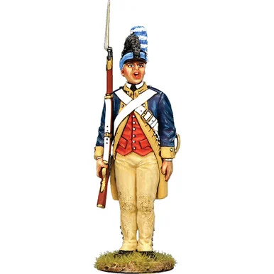 Washington's Guard Co. Standing Shouting Orders 1/30 Figure K&C (AR081) - King and Country