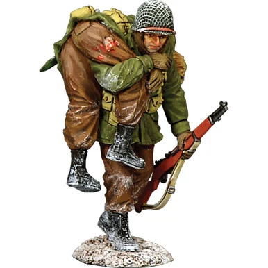 Carrying The Wounded 1/30 Figure K&C (BBA114) - King and Country