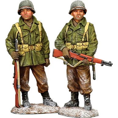 A Pair of GIs 1/30 Figure K&C (BBA115) - King and Country