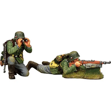 The Sniping Team 1/30 Figure K&C (WH132) - King and Country