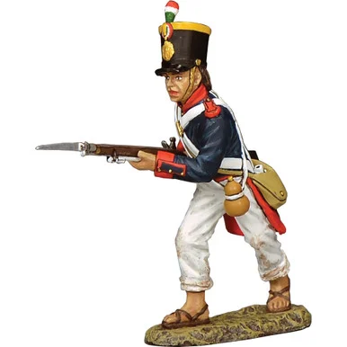 Santa Anna's Soldier Soldier Advancing 1/30 Figure K&C (RTA134) - King and Country