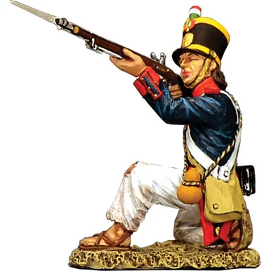 Santa Anna's Soldier Kneeling, Firing Upwards 1/30 Figure K&C (RTA141) - King and Country