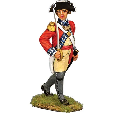 4th Regiment of Foot Officer 1/30 Figure K&C (BR100) - King and Country