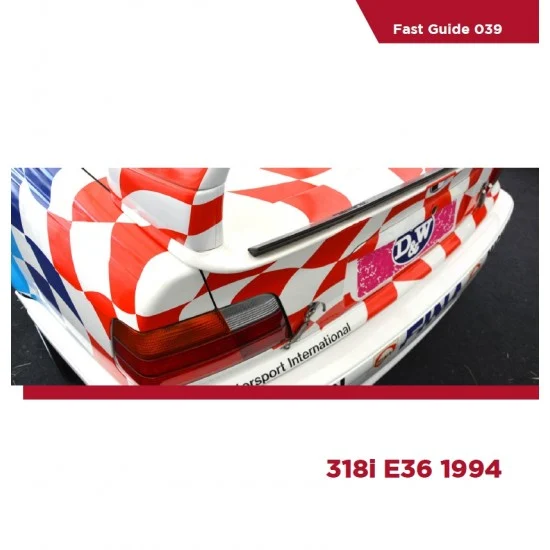 Komakai FG039 Fast Guide Vol.039 - BMW 318i E36 1994 Reference Book for Hasegawa kits (32 A5 colour pages)