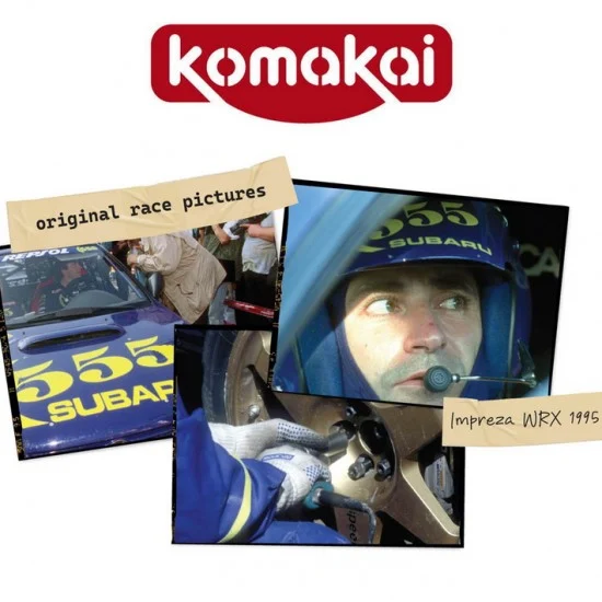 Komakai OR002 Reference Book: Subaru Impreza WRX Group A Team 555 Subaru World Rally 1995 - Modelling Publication