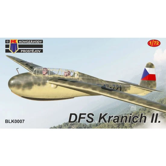 Kovozavody BLK0007 1/72 DFS Kranich II Sailplane - Model Planes
