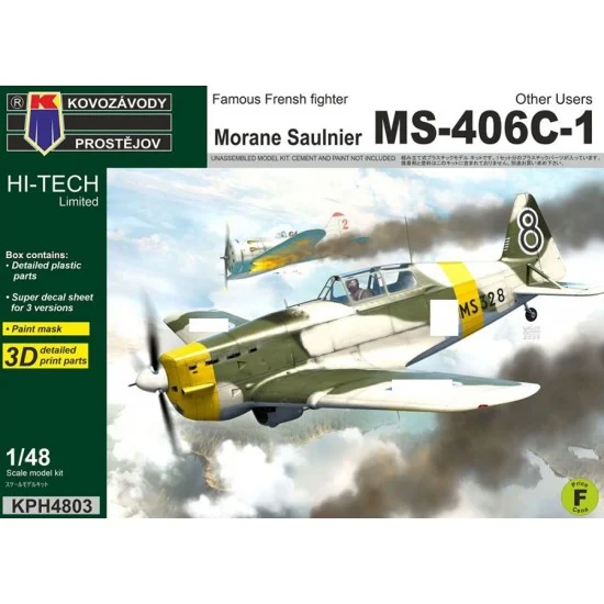 Kovozavody H4803 1/48 Morane-Saulnier MS-406-C-1 Other Users