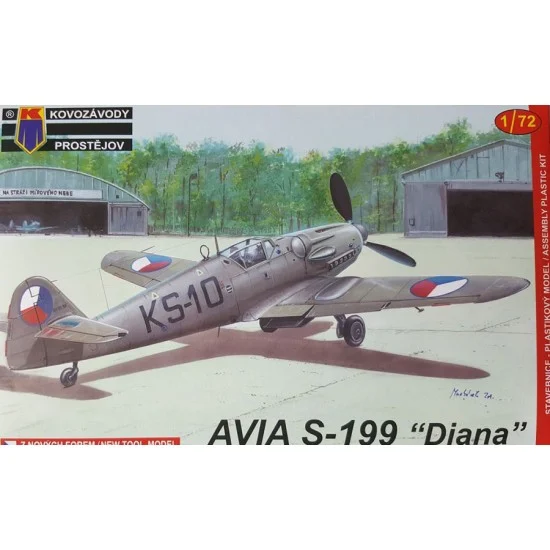 Kovozavody M0008 1/72 Avia S-199 Diana Sports Plane