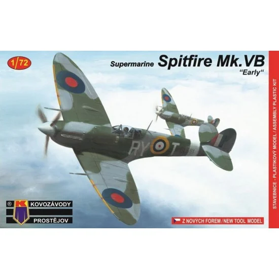 Kovozavody 0058 1/72 Supermarine Spitfire Mk.VB - Model Planes
