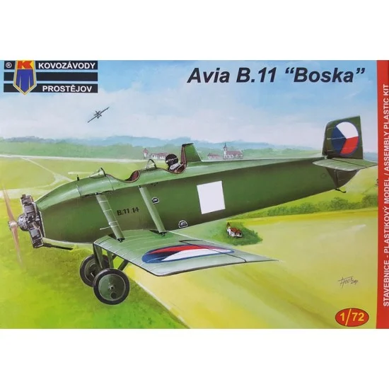Kovozavody M0078 1/72 Avia BH-11 Military Sports Plane