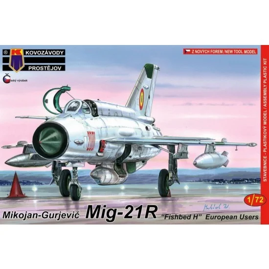 Kovozavody 0086 1/72 Mikoyan-Gurevich MiG-21R Fishbed H European