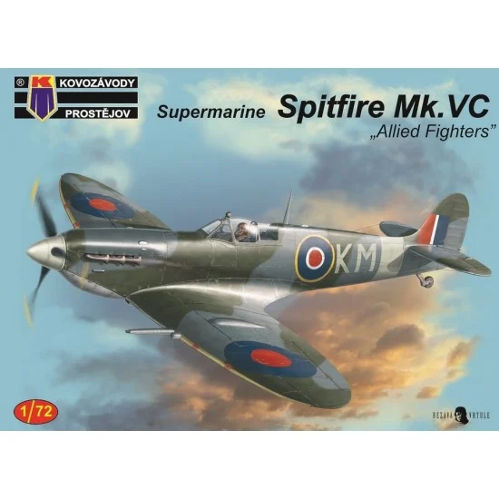 Kovozavody 0124 1/72 Supermarine Spitfire Mk.Vc Allied Fighters - Military Vehicles & Tanks