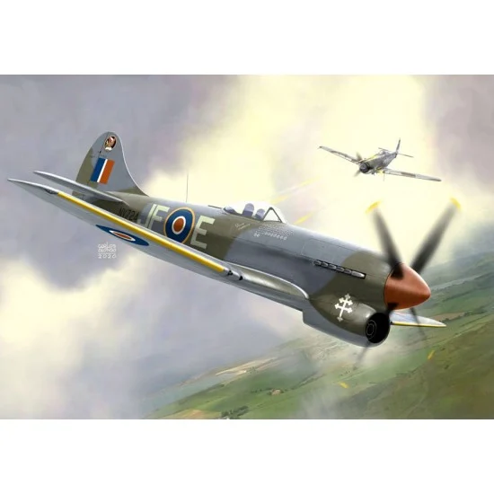 Kovozavody M0220 1/72 Tempest Mk.V ''Clostermann'' - Model Planes