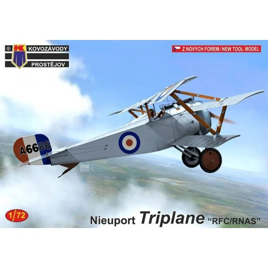 Kovozavody M0255 1/72 Nieuport Triplane ''RFC/RNAS'' - Model Planes