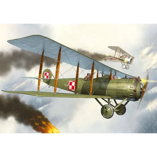 Kovozavody M0325 1/72 Salmson Sal.2A2 ''In Polish Services'' Biplane - Model Planes