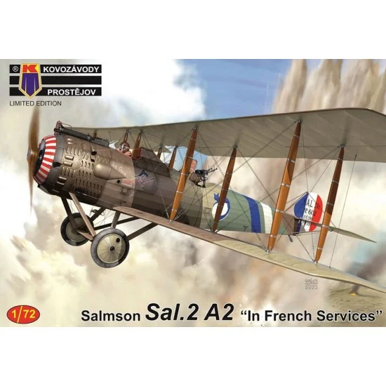 Kovozavody M0333 1/72 Salmson Sal.2A2 ''In French Services'' Biplane - Model Planes