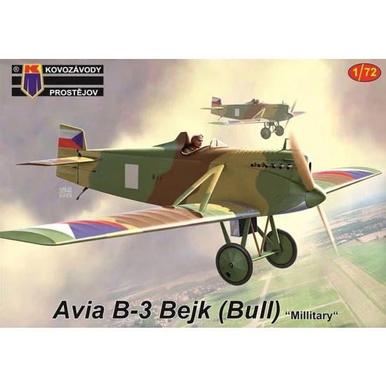 Kovozavody M0341 1/72 Avia B-3 Bejk - Bull ''Military'' Fighter