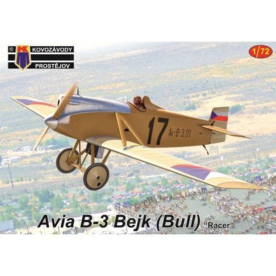 Kovozavody M0342 1/72 Avia B-3 Bejk - Bull ''Racer'' Fighter