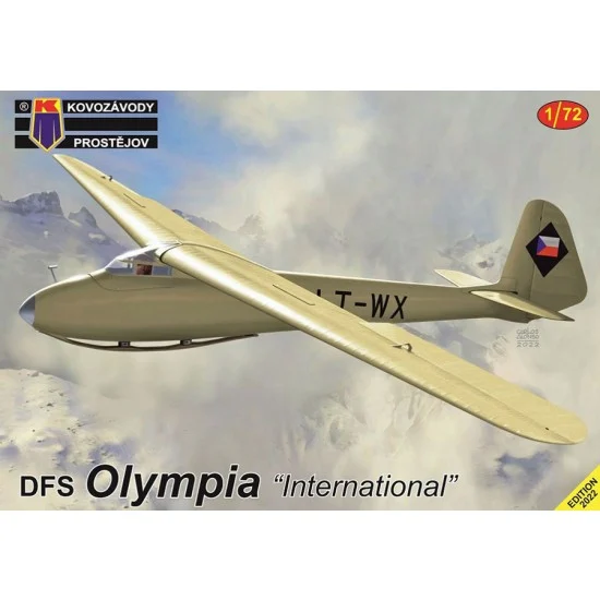 Kovozavody M0356 1/72 DFS Olympia Meise ''International'' Sailplane - Model Planes