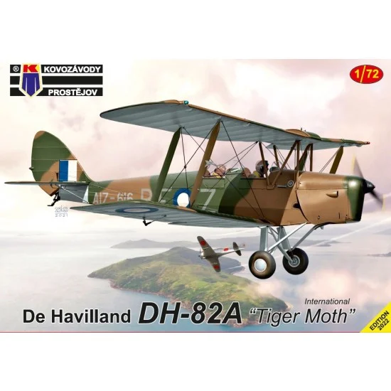 Kovozavody M0364 1/72 de Havilland DH-82A ''Tiger Moth'' International Trainer