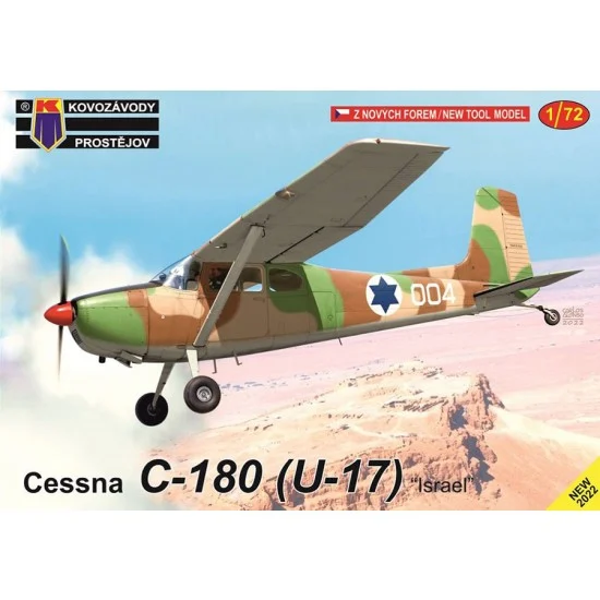 Kovozavody M0369 1/72 Cessna C-180 Skywagon (U-17) ''Israel'' Light Utility Aircraft