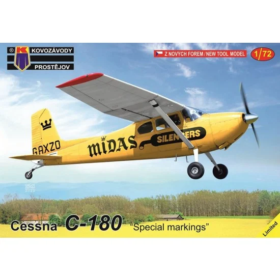 Kovozavody M0370 1/72 Cessna C-180 Skywagon ''Special markings'' Light Utility Aircraft