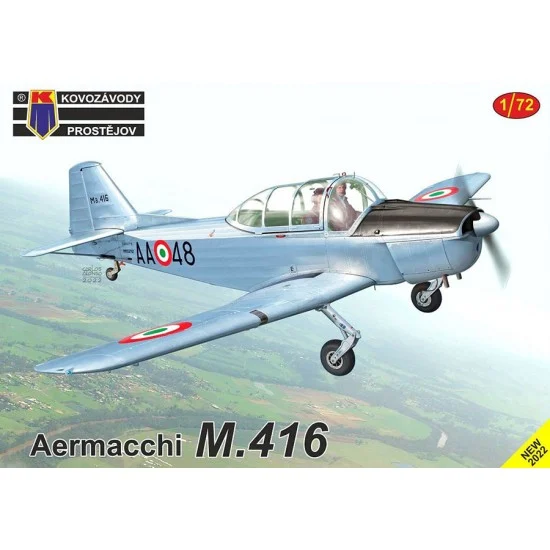 Kovozavody M0374 1/72 Aermacchi M.416 Training Aircraft - Model Planes
