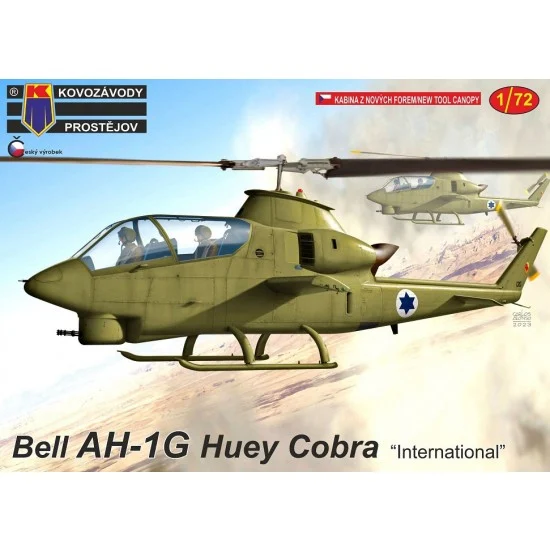 Kovozavody M0380 1/72 Bell AH-1G Huey Cobra ''International'' Helicopter