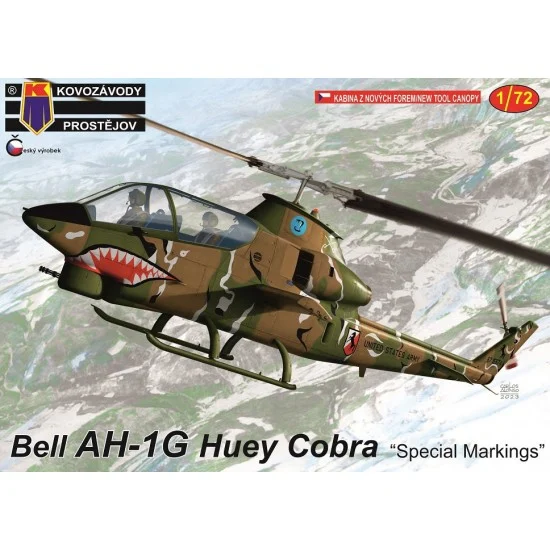 Kovozavody M0381 1/72 Bell AH-1G Huey Cobra ''Special Markings'' Helicopter