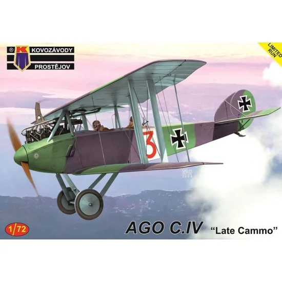 Kovozavody M0395 1/72 AGO C.IV ''Late Cammo'' Reconnaissance - Model Planes