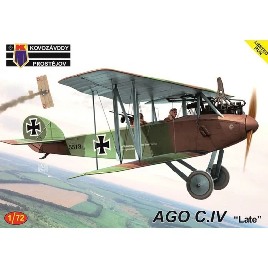 Kovozavody M0398 1/72 AGO C.IV ''Late'' Reconnaissance - Model Planes