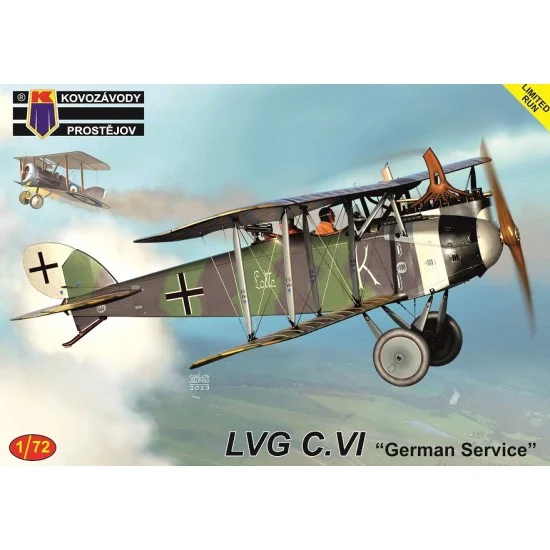Kovozavody M0402 1/72 LVG C.VI. ''German Service'' Reconnaissance Aircraft - Model Planes
