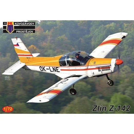 Kovozavody M0406 1/72 Zlin Z-142 Czechoslovakian Trainer Aircraft