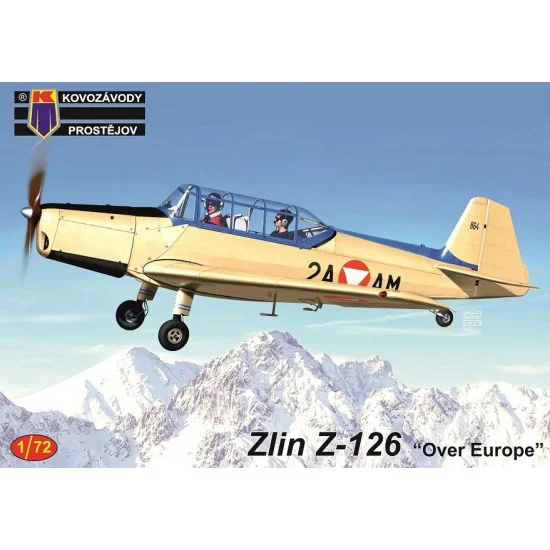 Kovozavody M0408 1/72 Zlin Z-126 ''Over Europe''