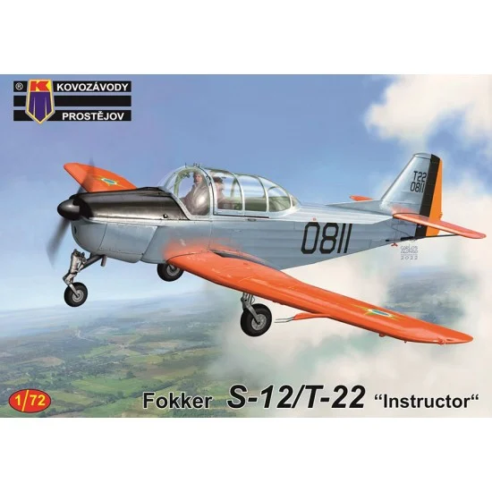 Kovozavody M0425 1/72 Fokker S-12/T-22 ''Instructor'' Trainer