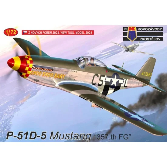 Kovozavody M0439 1/72 P-51D-5 Mustang ''357.th FG'' Fighter