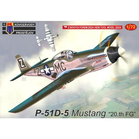 Kovozavody M0440 1/72 P-51D-5 Mustang ''20.th FG'' Fighter