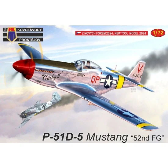 Kovozavody M0441 1/72 P-51D-5 Mustang ''52nd FG'' Fighter